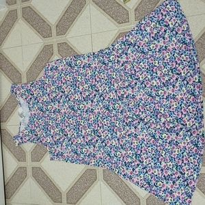 NWOT H&M cotton Floral dress  Size 8